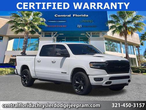 Bright White Clearcoat 2021 RAM 1500 Limited