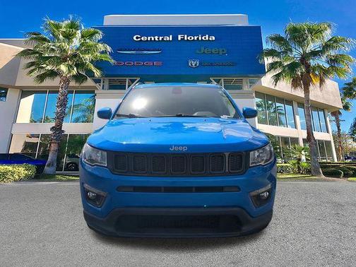 Laser Blue Pearlcoat 2021 Jeep Compass Latitude