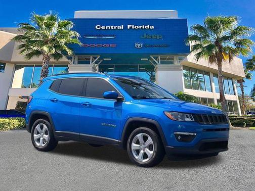 Laser Blue Pearlcoat 2021 Jeep Compass Latitude
