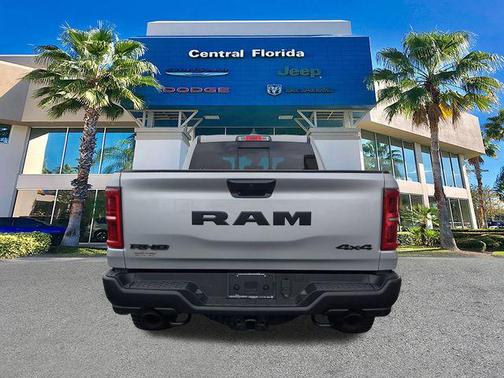 Silver 2026 RAM 1500 RHO Crew Cab 4x4 5'7' Box