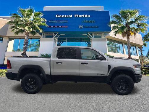 Silver 2026 RAM 1500 RHO Crew Cab 4x4 5'7' Box