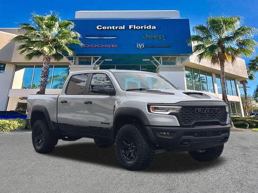 Silver 2026 RAM 1500 RHO Crew Cab 4x4 5'7' Box