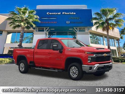 Red Hot 2024 Chevrolet Silverado 2500 LT