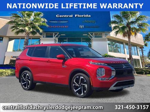 Red Diamond 2024 Mitsubishi Outlander PHEV SE S-AWC