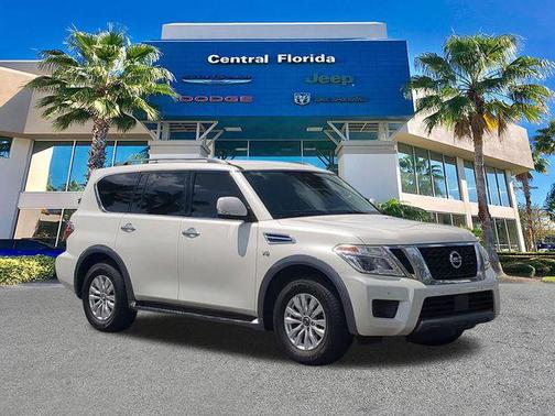 Pearl White Tricoat 2020 Nissan Armada SV 2WD