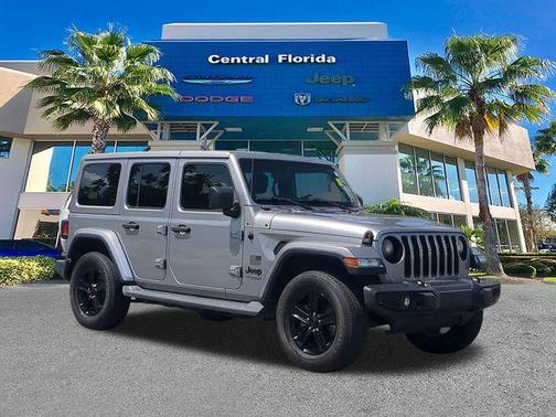Billet Silver Metallic Clearcoat 2019 Jeep Wrangler Unlimited Sahara