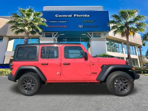 Firecracker Red Clearcoat 2026 Jeep Wrangler Sport S
