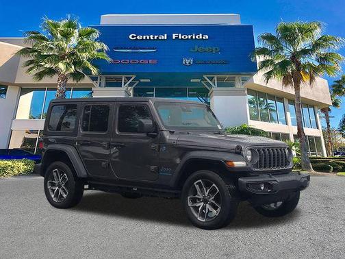 Granite Crystal Metallic Clearcoat 2025 Jeep Wrangler 4xe Sport S