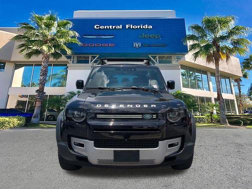 Santorini Black Metallic 2023 Land Rover Defender 130 SE