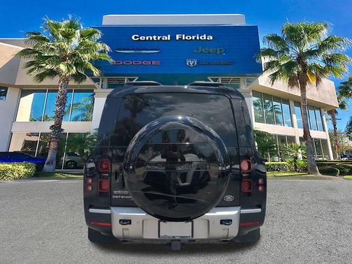 Santorini Black Metallic 2023 Land Rover Defender 130 SE