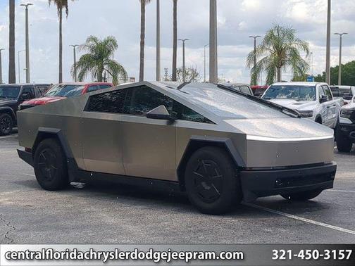 Stainless Steel 2024 Tesla Cybertruck All-Wheel Drive