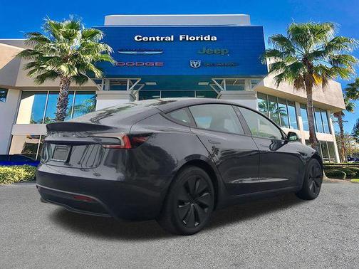 Stealth Gray 2025 Tesla Model 3 Long Range
