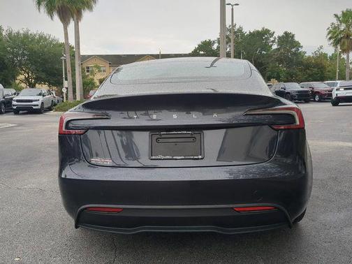 Stealth Gray 2025 Tesla Model 3 Long Range