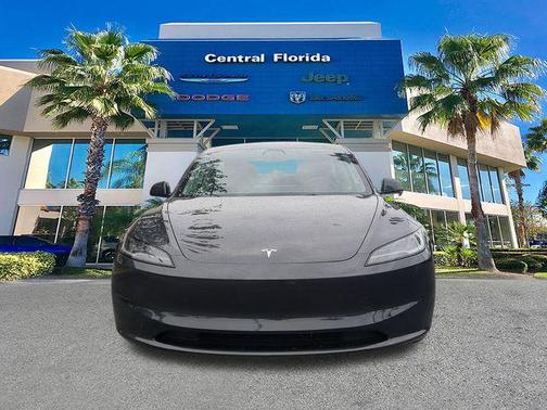 Stealth Gray 2025 Tesla Model 3 Long Range