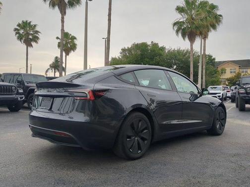 Stealth Gray 2025 Tesla Model 3 Long Range
