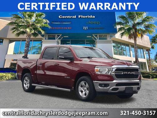 Delmonico Red Pearlcoat 2022 RAM 1500 Big Horn/Lone Star