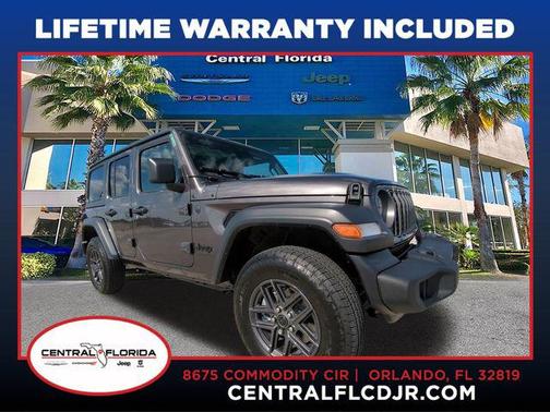 Granite Crystal Metallic Clearcoat 2026 Jeep Wrangler Sport S