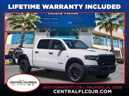 Bright White Clearcoat 2026 RAM 1500 Rebel