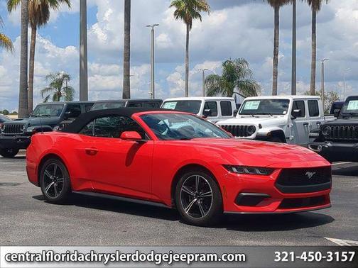 Race Red 2024 Ford Mustang EcoBoost Premium