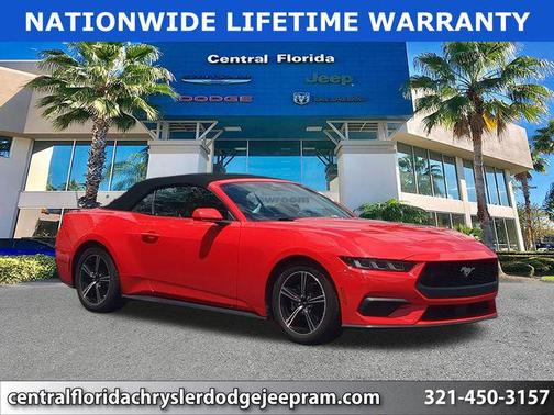 Race Red 2024 Ford Mustang EcoBoost Premium