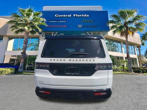 Bright White Clearcoat 2024 Jeep Grand Wagoneer L Series III Obsidian 4x4