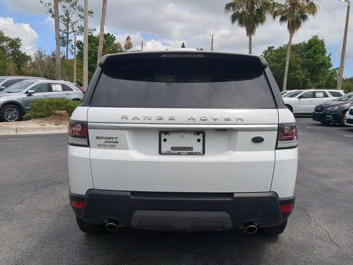 White 2017 Land Rover Range Rover Sport 3.0L Supercharged SE