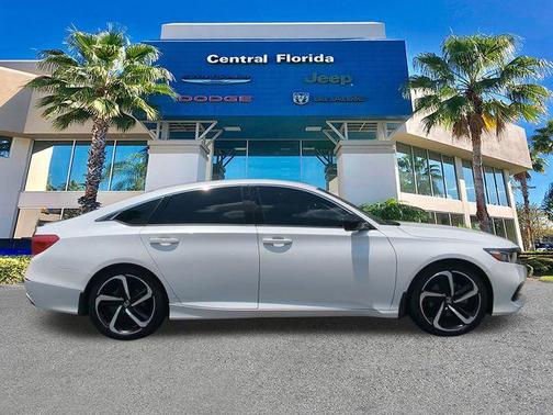 Platinum White Pearl 2022 Honda Accord Sport SE 1.5T