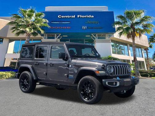 Granite Crystal Metallic Clearcoat 2024 Jeep Wrangler 4xe Sahara