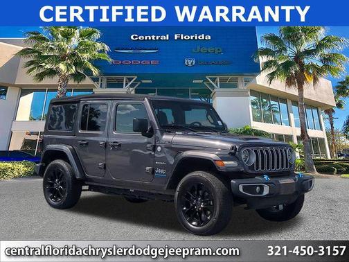 Granite Crystal Metallic Clearcoat 2024 Jeep Wrangler 4xe Sahara