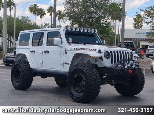 Bright White Clearcoat 2019 Jeep Wrangler Unlimited Rubicon