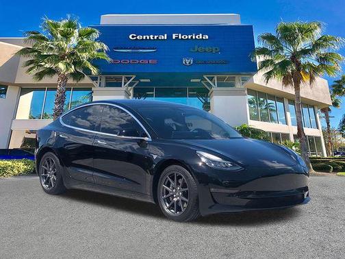 Solid Black 2020 Tesla Model 3 Long Range