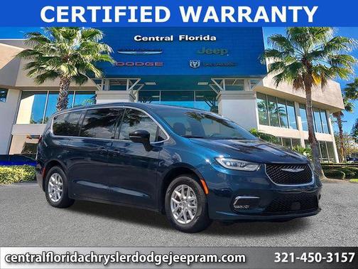 Blue Pearl 2024 Chrysler Pacifica Touring