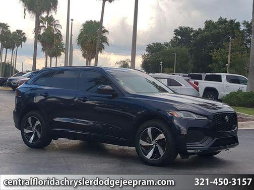 Santorini Black Metallic 2025 Jaguar F-PACE R-Dynamic S P250 AWD Automatic