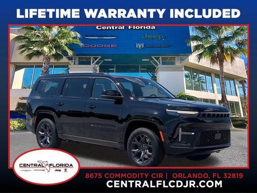 High Gloss Black 2026 Jeep Grand Wagoneer Limited Altitude 4x4