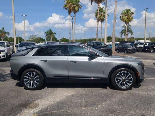 Silver Metallic 2024 Cadillac LYRIQ Sport