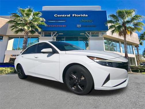 2021 Hyundai ELANTRA HEV Blue