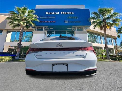 2021 Hyundai ELANTRA HEV Blue