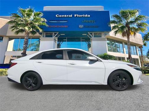 2021 Hyundai ELANTRA HEV Blue