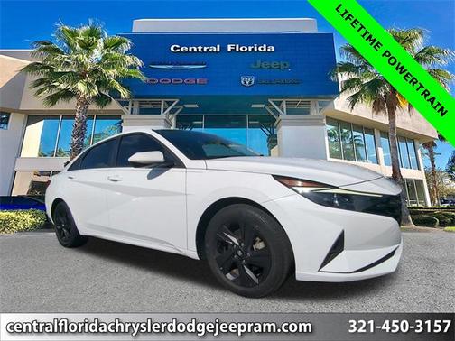 2021 Hyundai ELANTRA HEV Blue