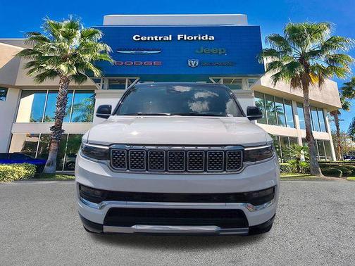 Bright White Clearcoat 2024 Jeep Grand Wagoneer L Series III 4x4