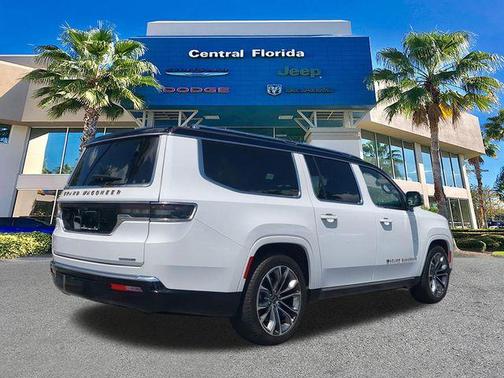 Bright White Clearcoat 2024 Jeep Grand Wagoneer L Series III 4x4