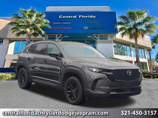 Machine Gray 2025 Mazda CX-50 Hybrid Premium Package