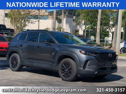 Machine Gray 2025 Mazda CX-50 Hybrid Premium Package