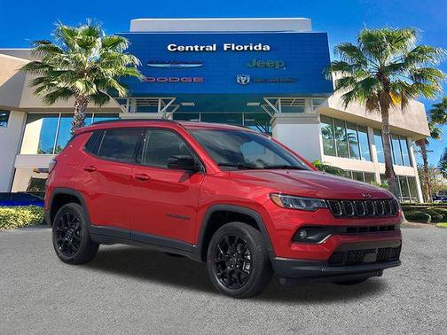 Red Hot Pearlcoat 2026 Jeep Compass Latitude