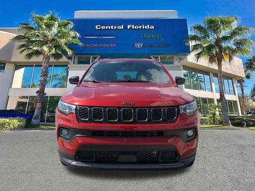Red Hot Pearlcoat 2026 Jeep Compass Latitude