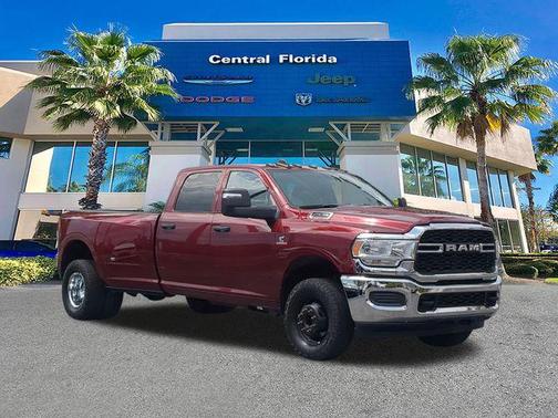 Delmonico Red Pearlcoat 2024 RAM 3500 Tradesman Crew Cab 4x4 8' Box
