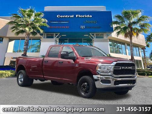 Delmonico Red Pearlcoat 2024 RAM 3500 Tradesman Crew Cab 4x4 8' Box