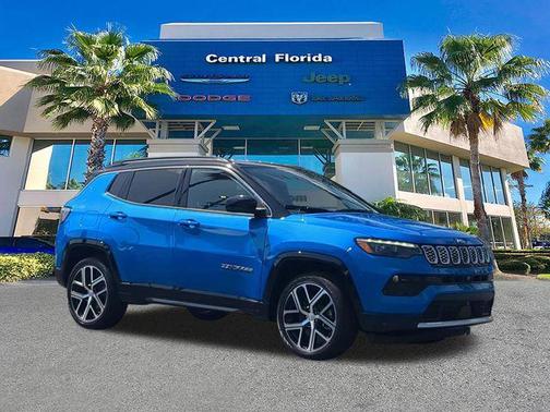 Hydro Blue Pearlcoat 2024 Jeep Compass Limited