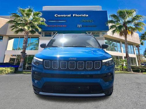 Hydro Blue Pearlcoat 2024 Jeep Compass Limited