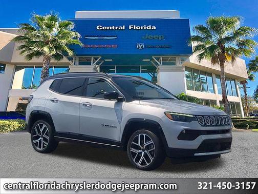Silver Zynith Metallic Clearcoat 2025 Jeep Compass Limited